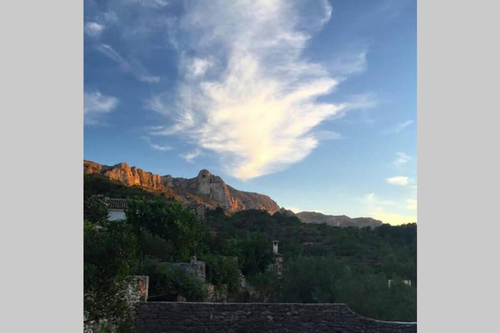 Casa Nicole Naturaleza, Montanas Y Piscina Privada En Alicante Carroja Екстер'єр фото