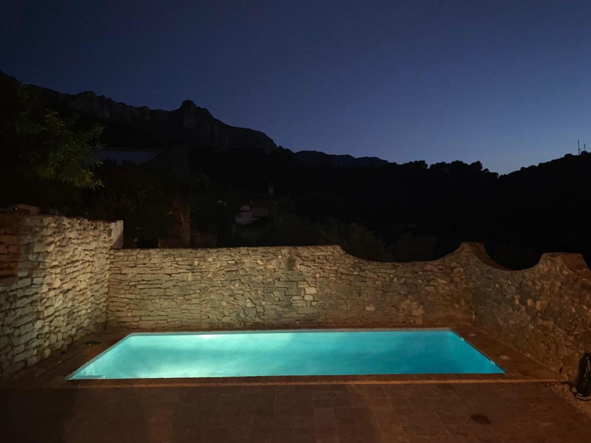 Casa Nicole Naturaleza, Montanas Y Piscina Privada En Alicante Carroja Екстер'єр фото